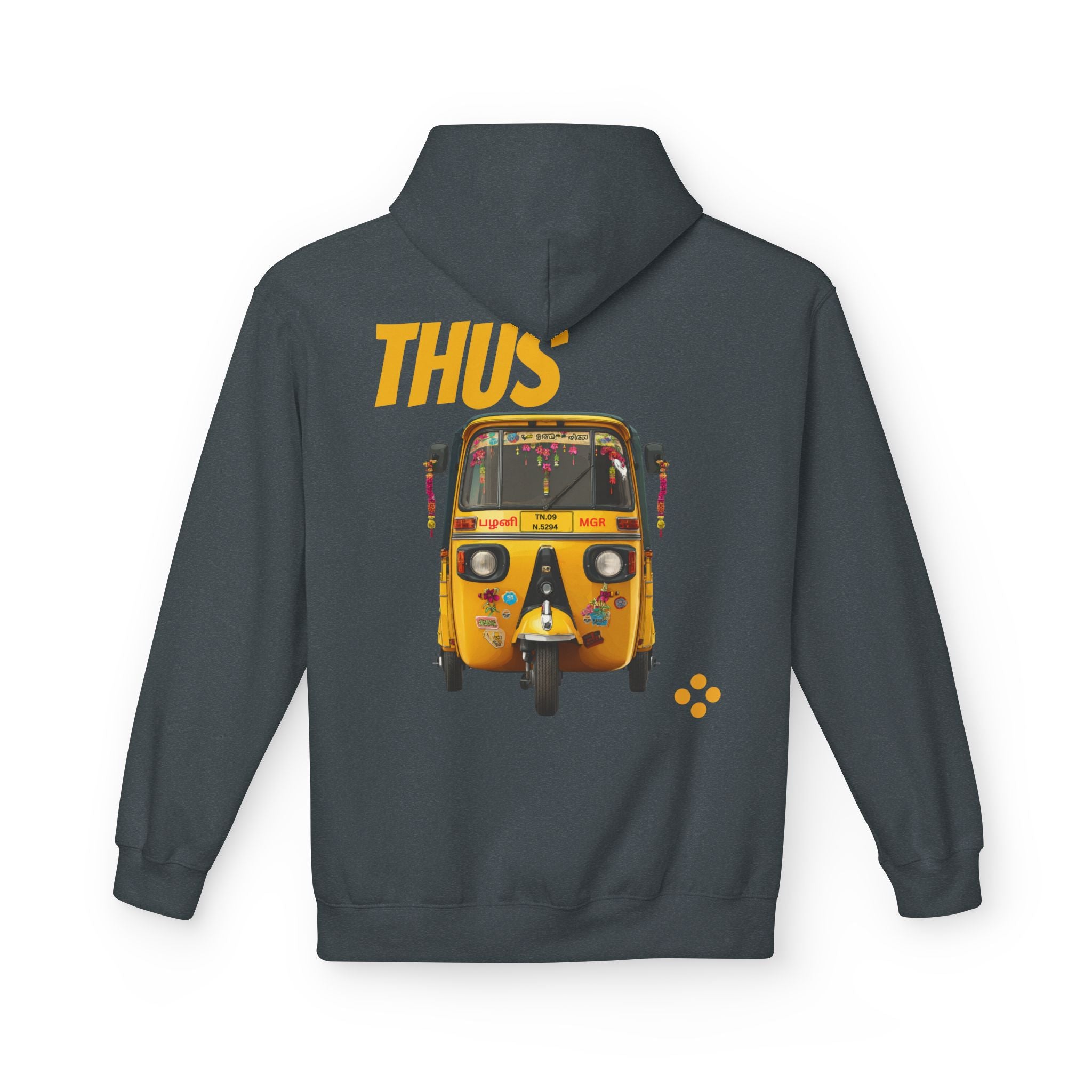 Auto Rickshaw Hustle – Unisex Midweight Softstyle Fleece Hoodie