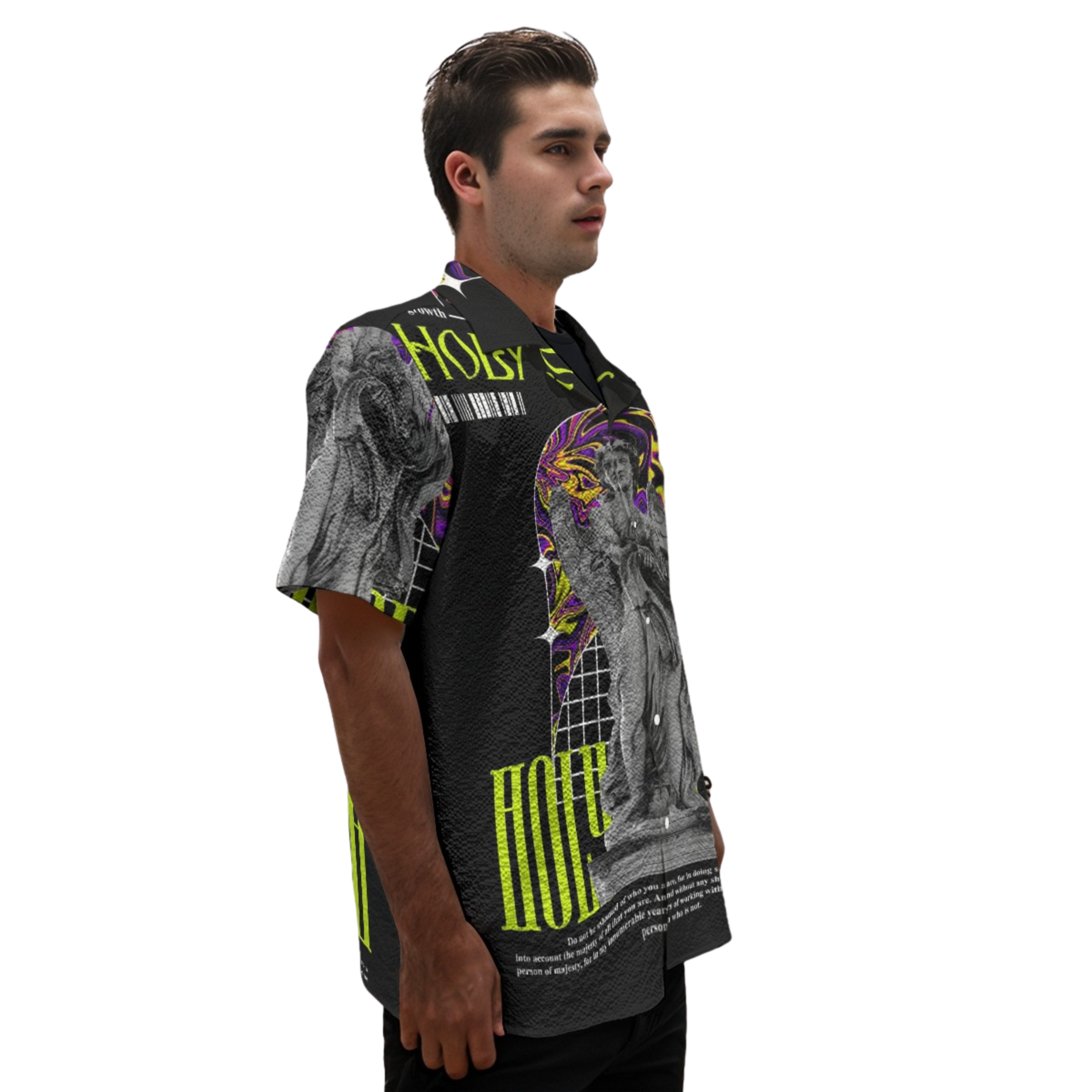 Holy Growth - Men's Heavy Textured Clubwear Shirt