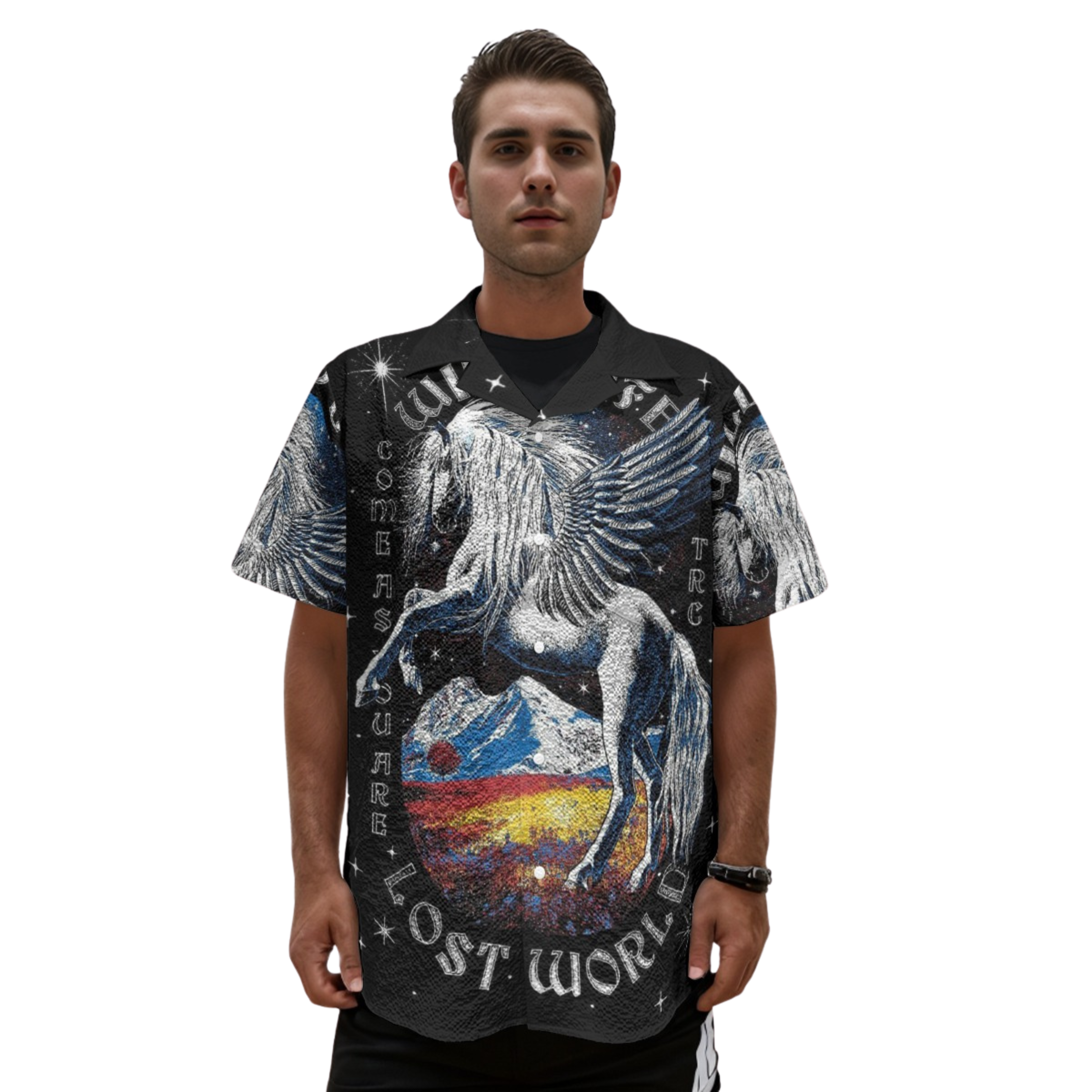 Pegasus - Men's Heavy Textured Clubwear Shirt