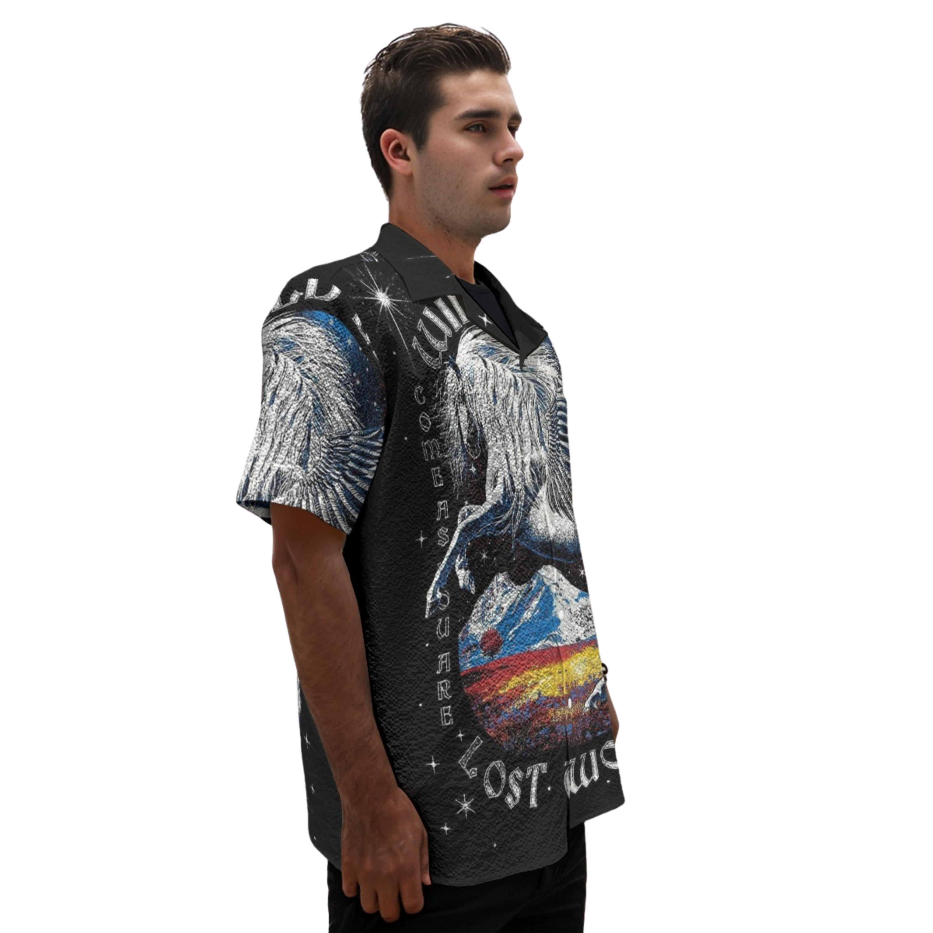 Pegasus - Men's Heavy Textured Clubwear Shirt